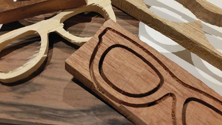 Occhiali Fenz in legno